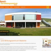 Homepage Sport- und Bildungszentrum Malente